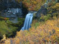 Teilweise verdeckter Magnusarfoss - Skaftafell NP